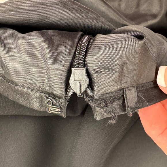 Kasper Two Piece Black Skirt Suit Set Formal Evening Satin Cocktail Party Sz 2P - Picture 7 of 14